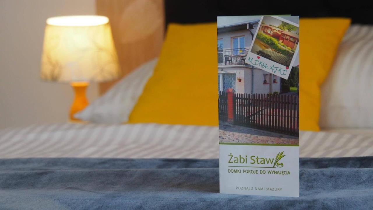 Pokoje Zabi Staw Mikołajki Exteriör bild