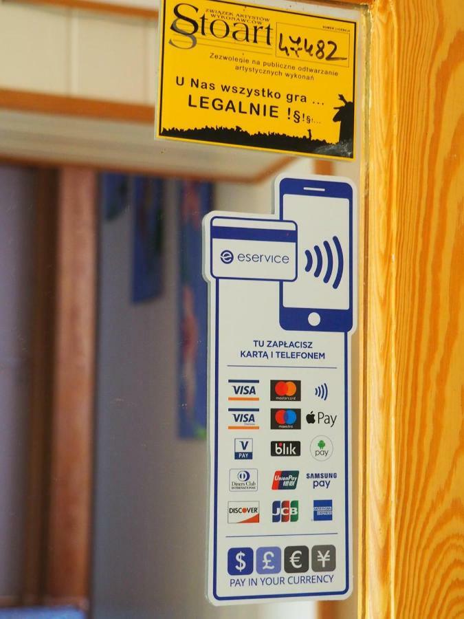 Pokoje Zabi Staw Mikołajki Exteriör bild